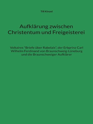 cover image of Aufklärung zwischen Christentum und Freigeisterei